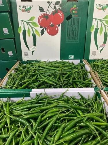 Green Chilly G4 (MOQ 10,000 Kgs)